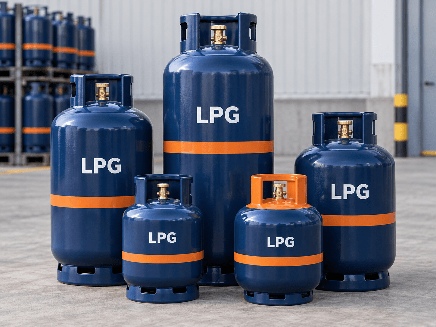 LPG gas supply
