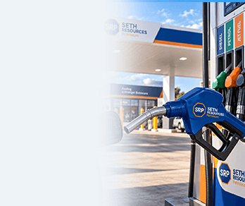 Fuel pump at a filling station
